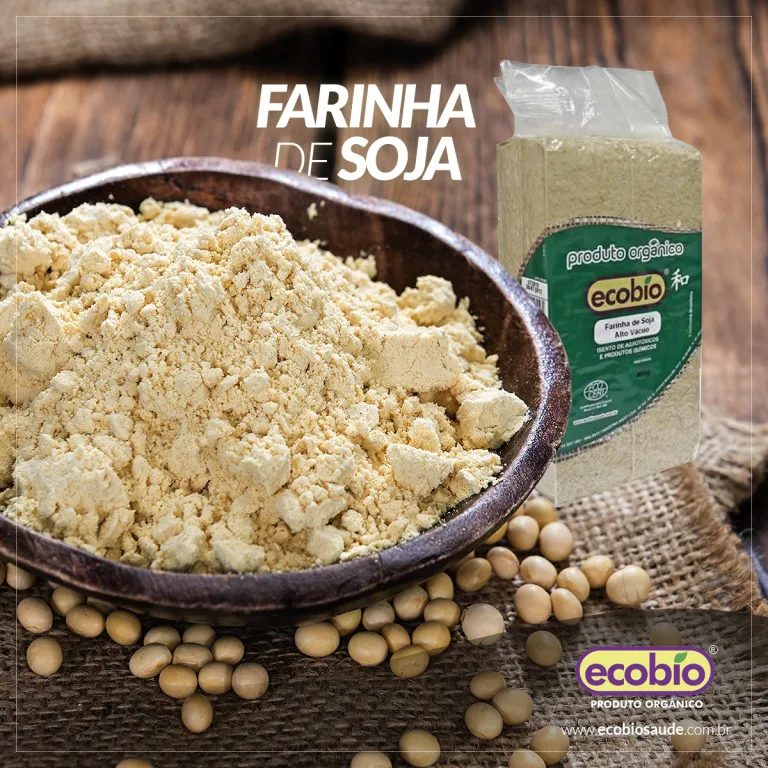 Farinha de Soja Orgânica